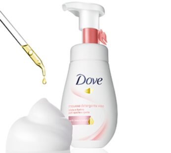 Dove Brightening Facial Cleansing Mousse 160ml