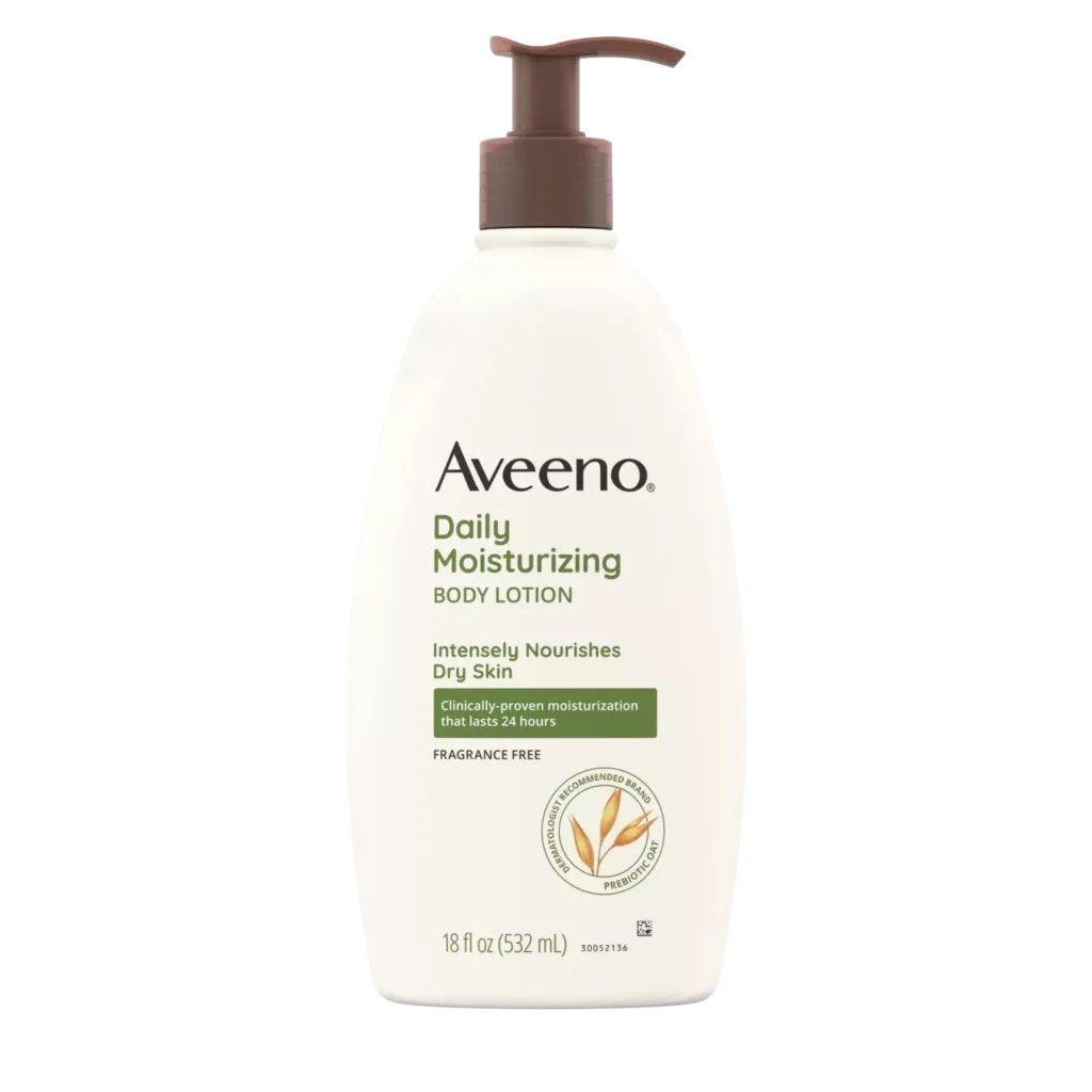 Aveeno Daily Moisturizing Body Lotion 18oz (Fragrance Free) - Image 2