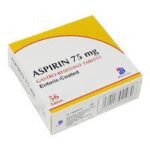 Dispersible Aspirin 75mg x28 tabs (Bristol)