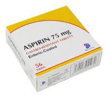 Dispersible Aspirin 75mg x28 tabs (Bristol)