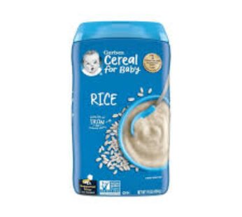GERBER CEREAL FOR BABY (RICE) 454G