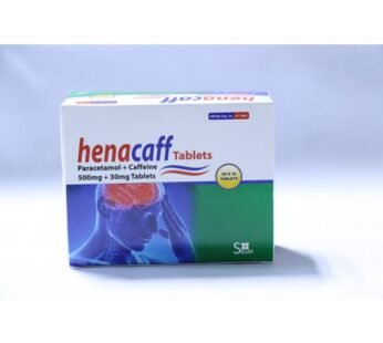 HENACAFF TAB x 10 ( pcm 500mg +cafeine 30mg)?