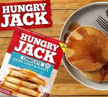 HUNGRY JACK COMPLETE EXTRA LIGHT & FLUFFY MIX 907G